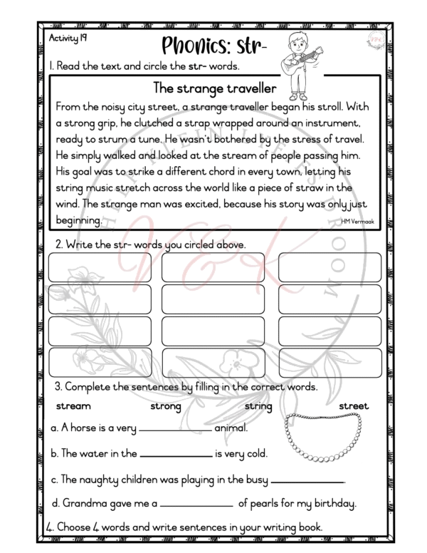 Grade 3 English First Additional Language Lesson Planning Package - Term 4 - Image 7