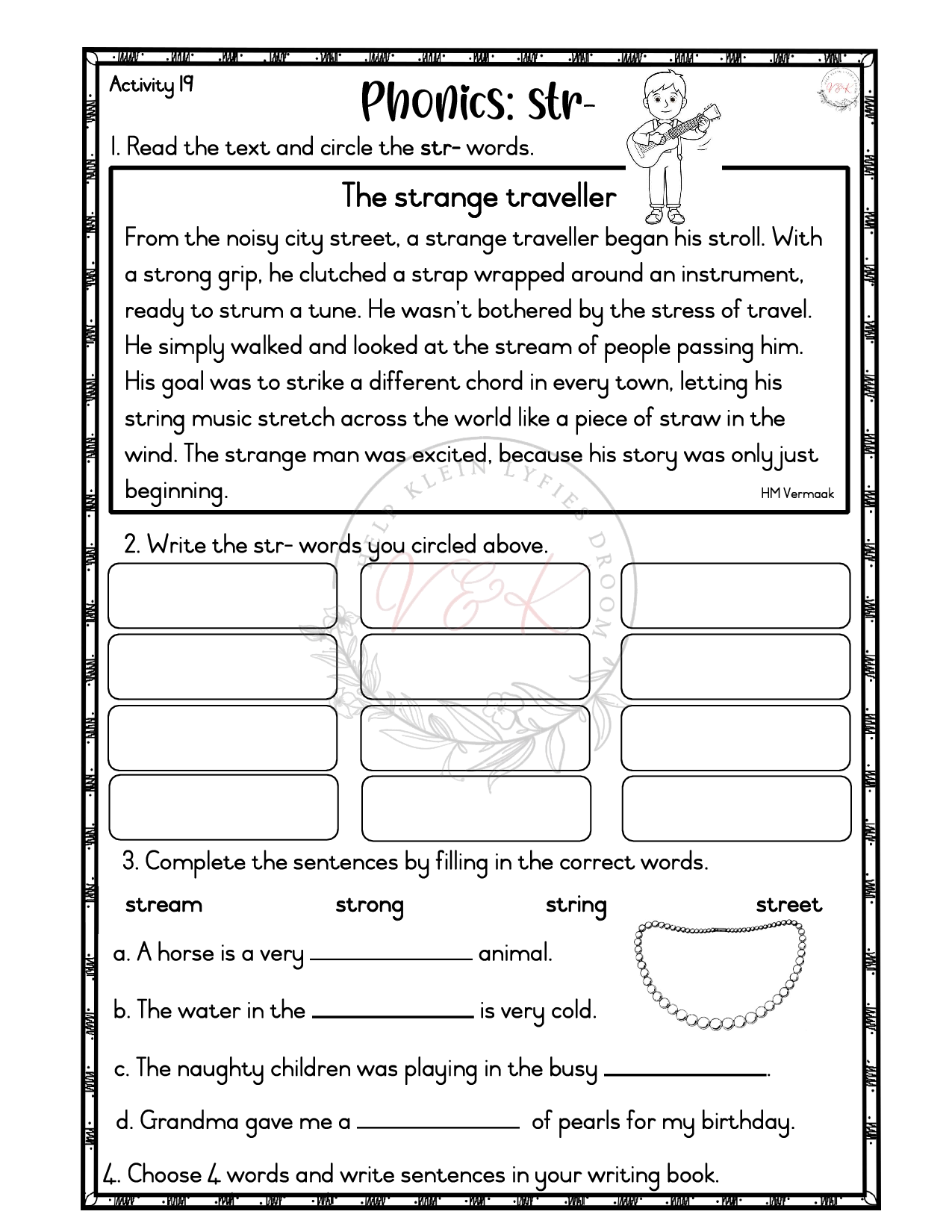 Grade 3 English First Additional Language Lesson Planning Package - Term 4 - Image 7
