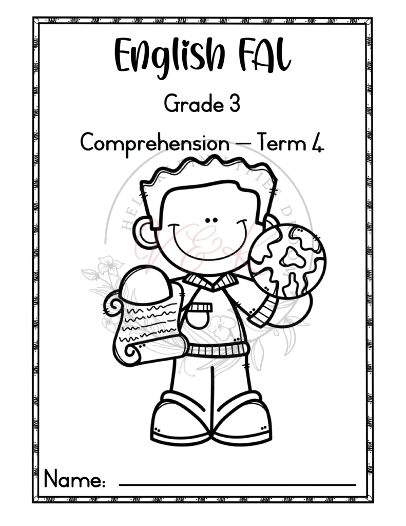 Grade 3 English First Additional Language Comprehension - Term 4