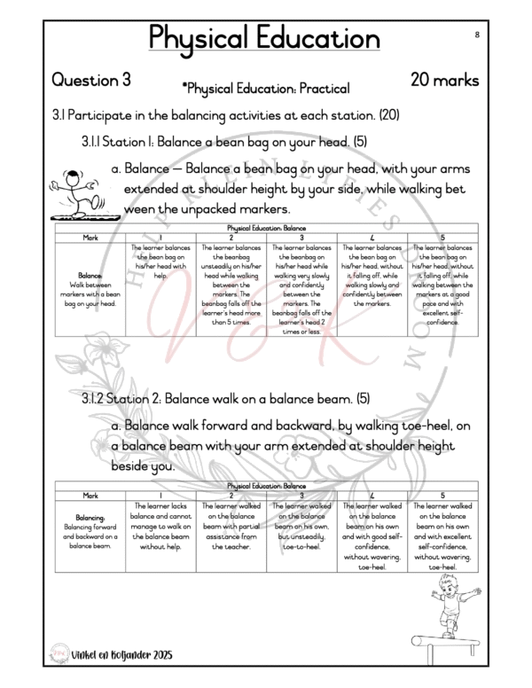 Grade 3 Life Skills Formal Assessment Task - Term 3 2025 - Image 4