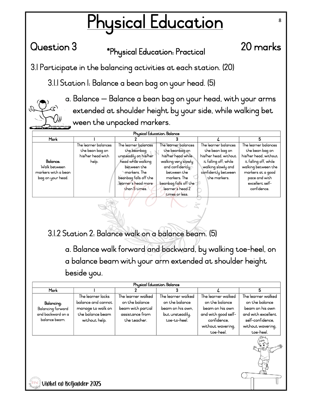 Grade 3 Life Skills Formal Assessment Task - Term 3 2025 - Image 4