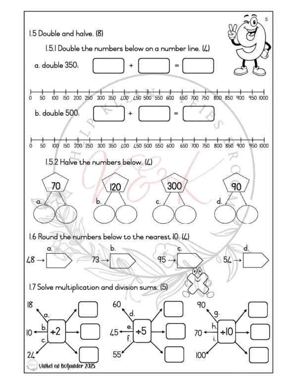 Grade 3 Mathematics Formal Assessment Task - Term 3 2025 - Image 2