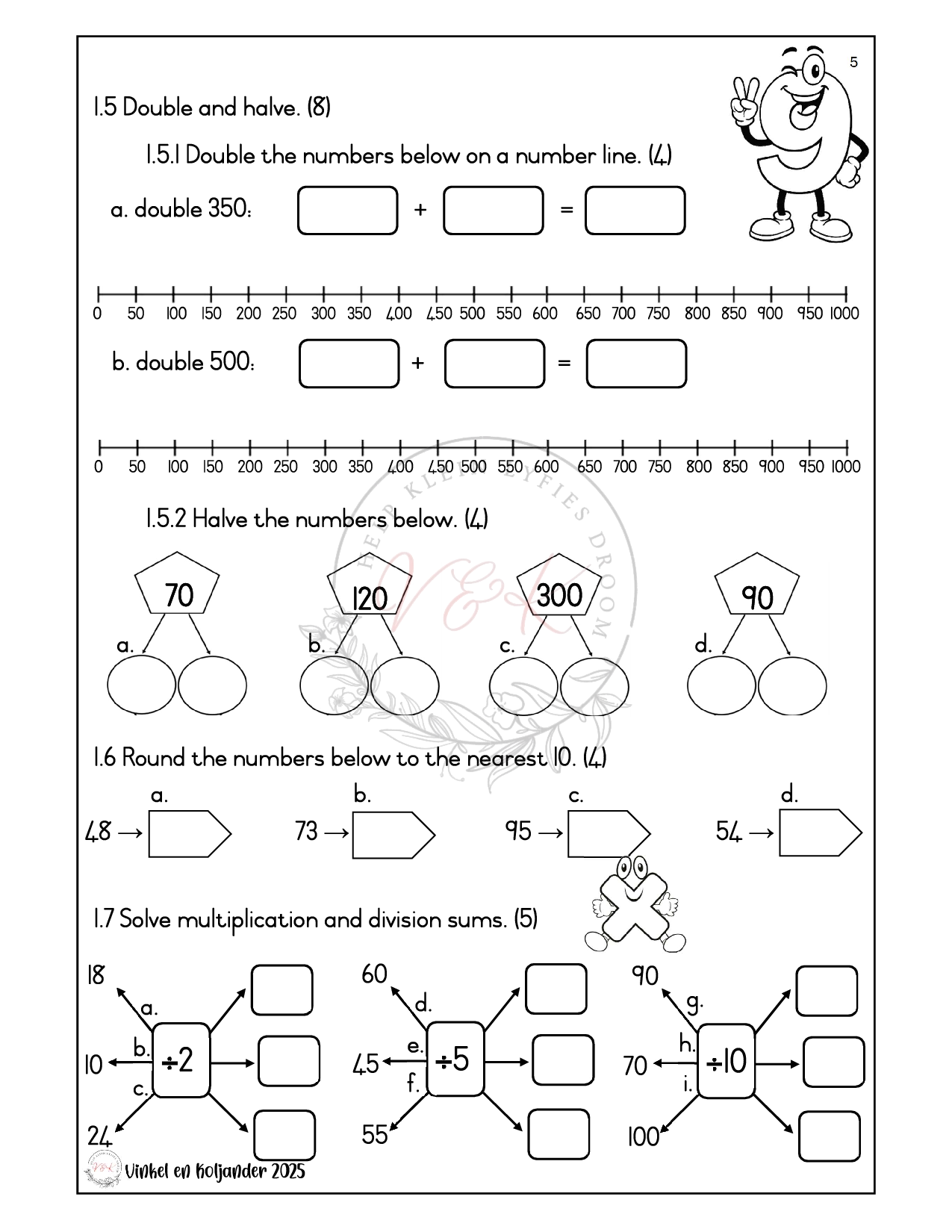 Grade 3 Mathematics Formal Assessment Task - Term 3 2025 - Image 2
