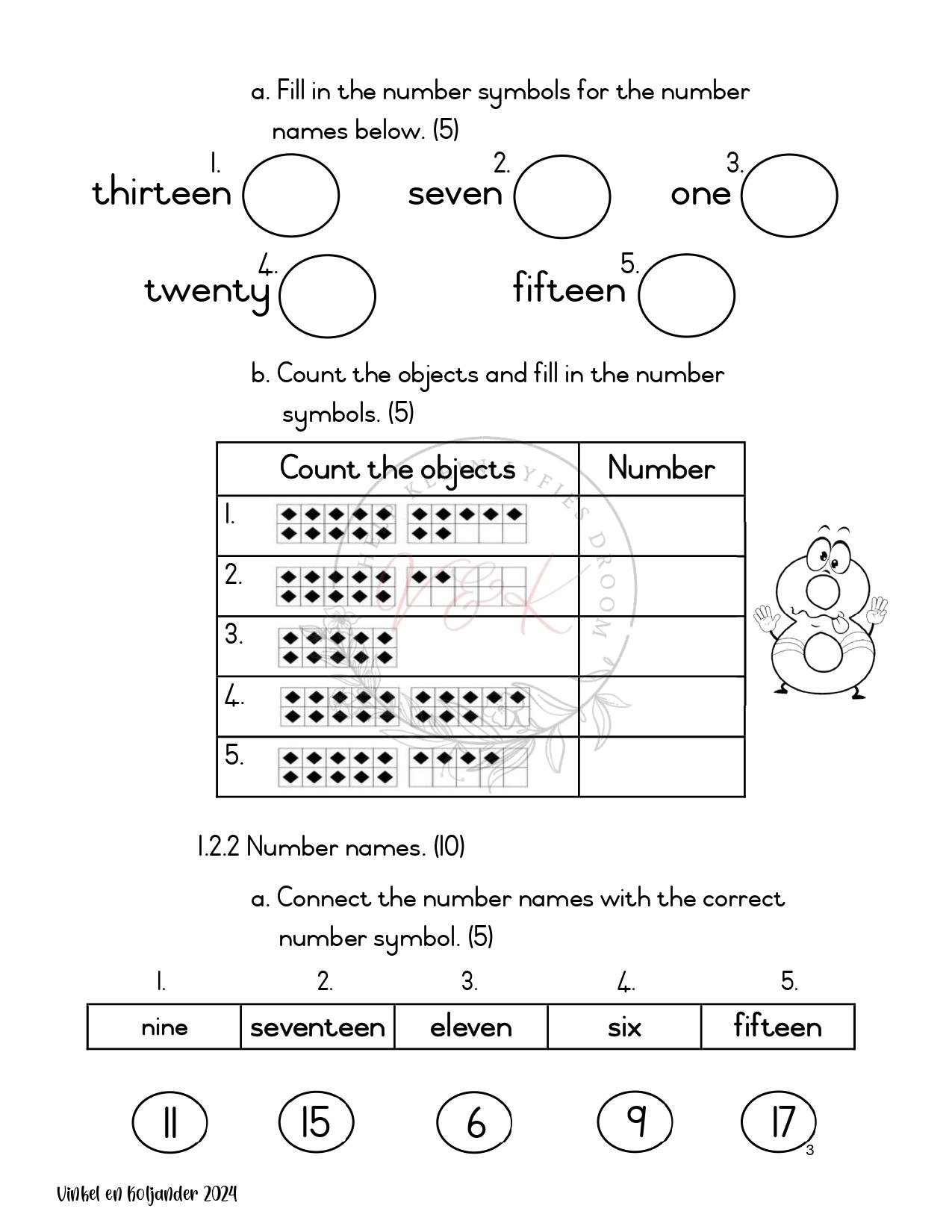 Grade 1 Life Skills Formal Assessment Task - Term 4 - Image 3