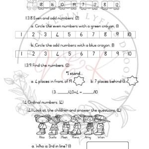 Grade 1 Life Skills Formal Assessment Task - Term 4