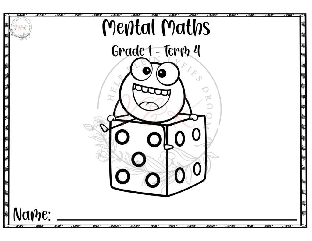 Grade 1 Mental Maths - Term 4 2025