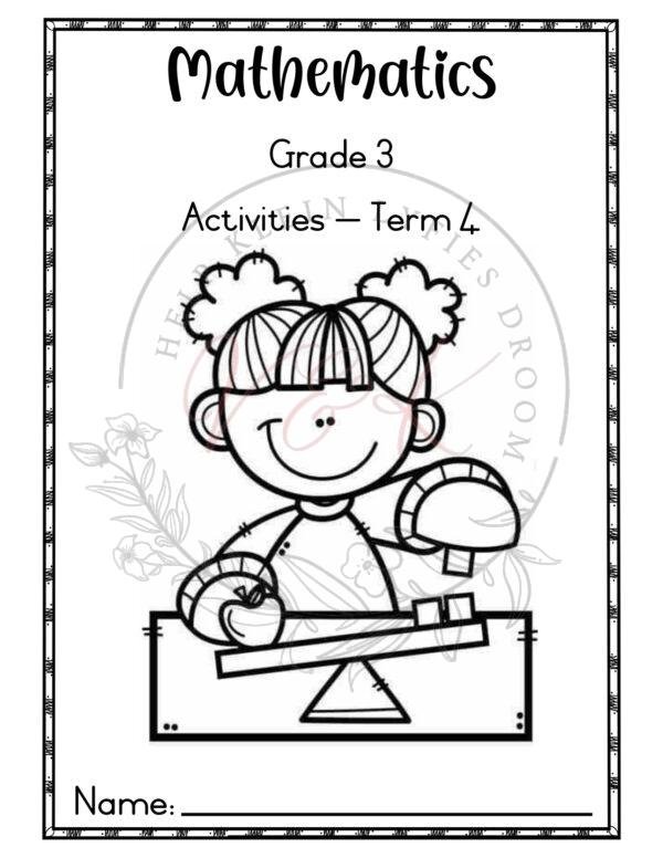 Grade 3 Mathematics Activity Book - Term 4 2025