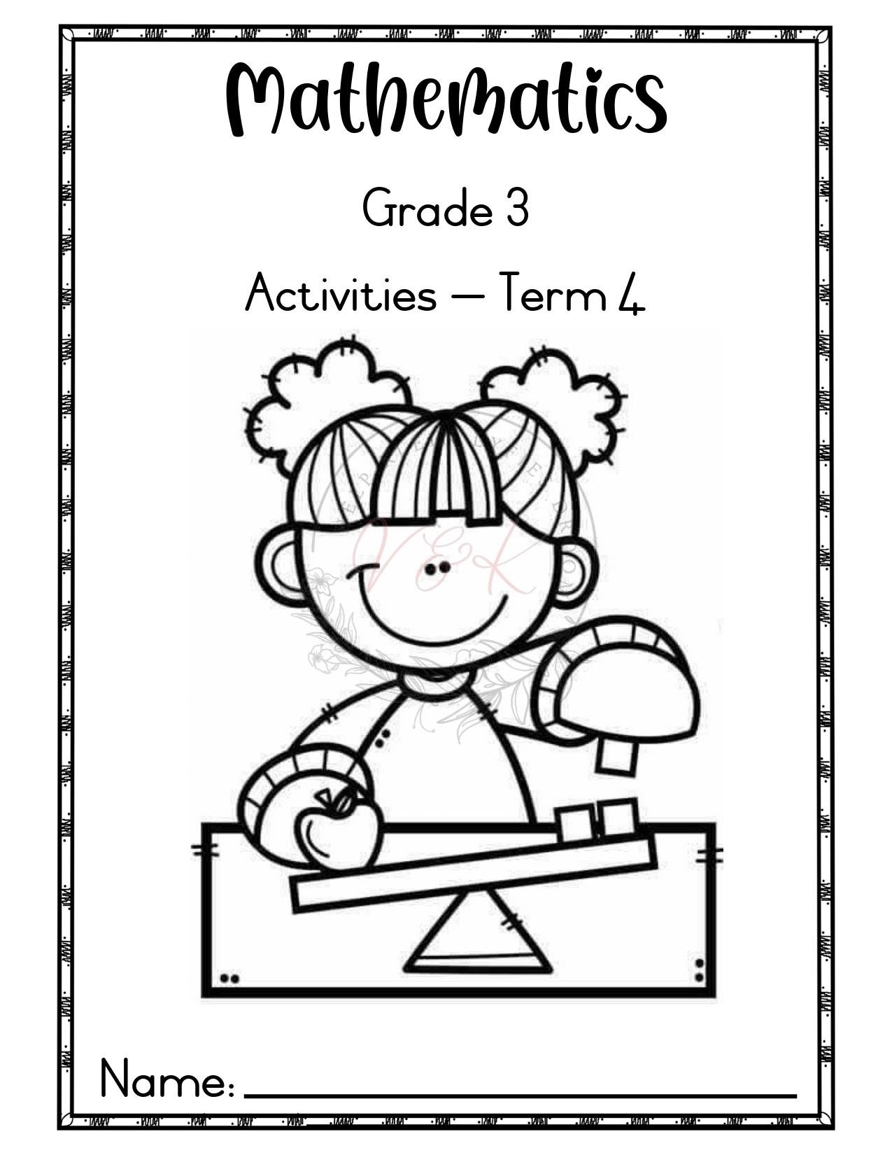 Grade 3 Mathematics Lesson Planning Package - Term 4 2025 - Image 4
