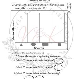 Grade 1 Mathematics Formal Assessment Task 1 - Term 4