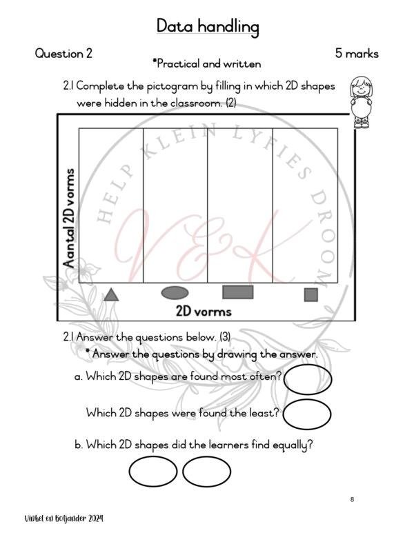 Grade 1 Mathematics Formal Assessment Task 1 - Term 4