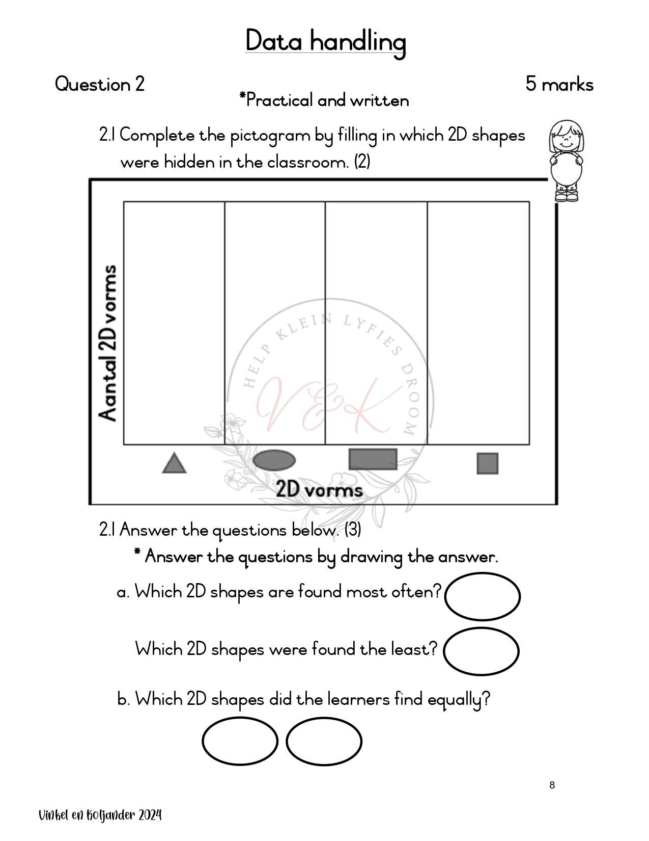 Grade 1 Mathematics Formal Assessment Task 1 - Term 4