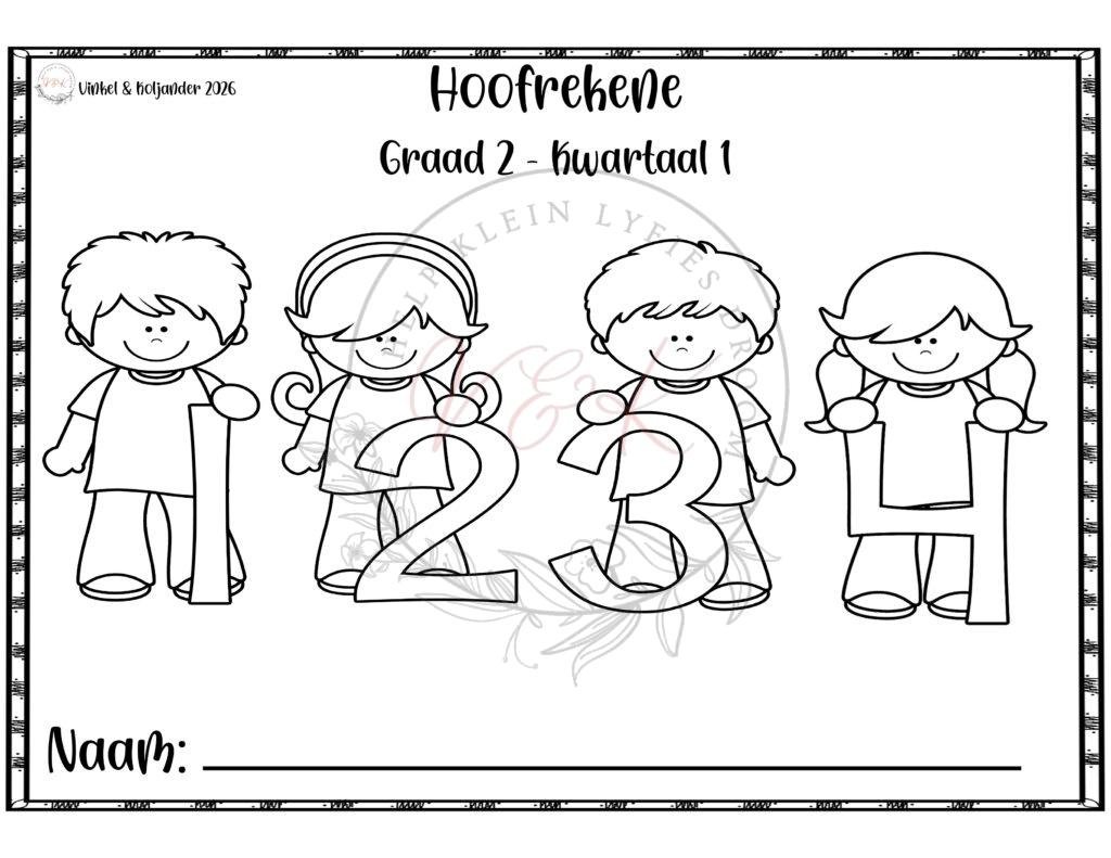 Graad 2 Hoofrekene - Kwartaal 1 2026