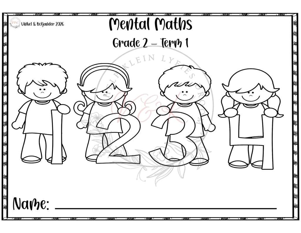 Grade 2 Mental Maths - Term 1 2026