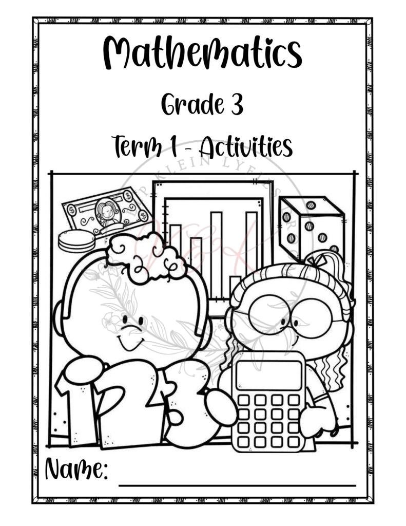 Grade 3 Mathematics Activity Book - Term 1 2025