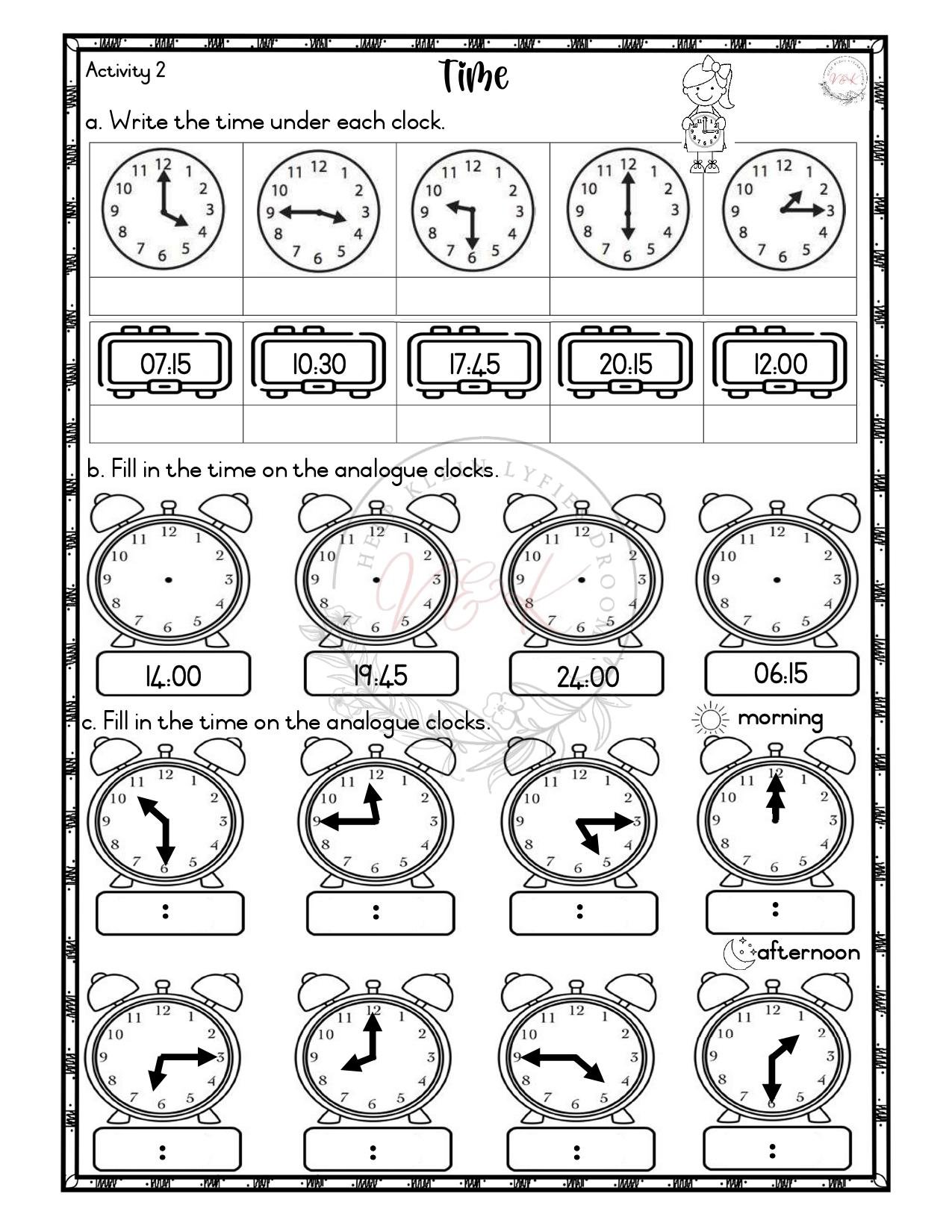 Grade 3 Mathematics Activity Book - Term 1 2025 - Image 2