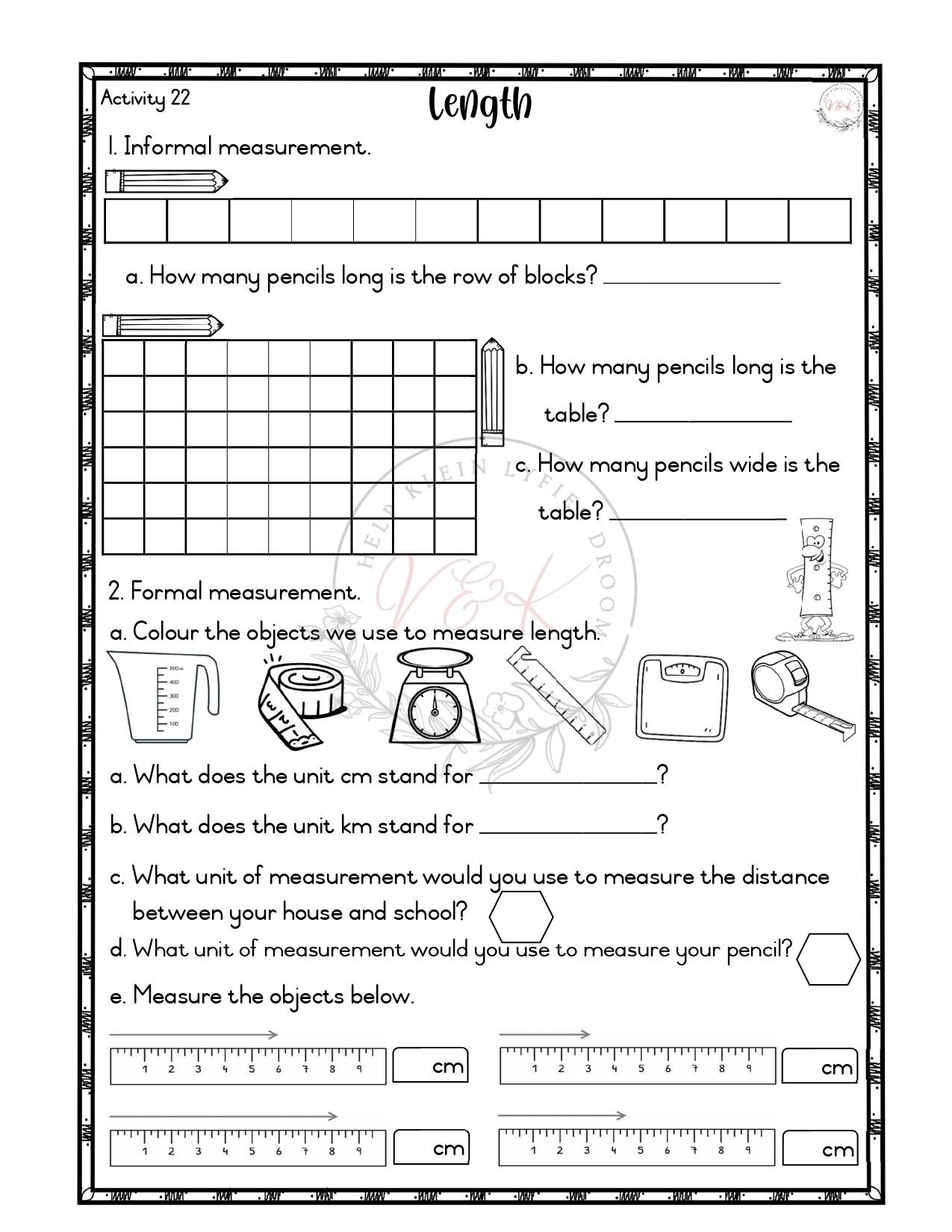 Grade 3 Mathematics Activity Book - Term 1 2025 - Image 5