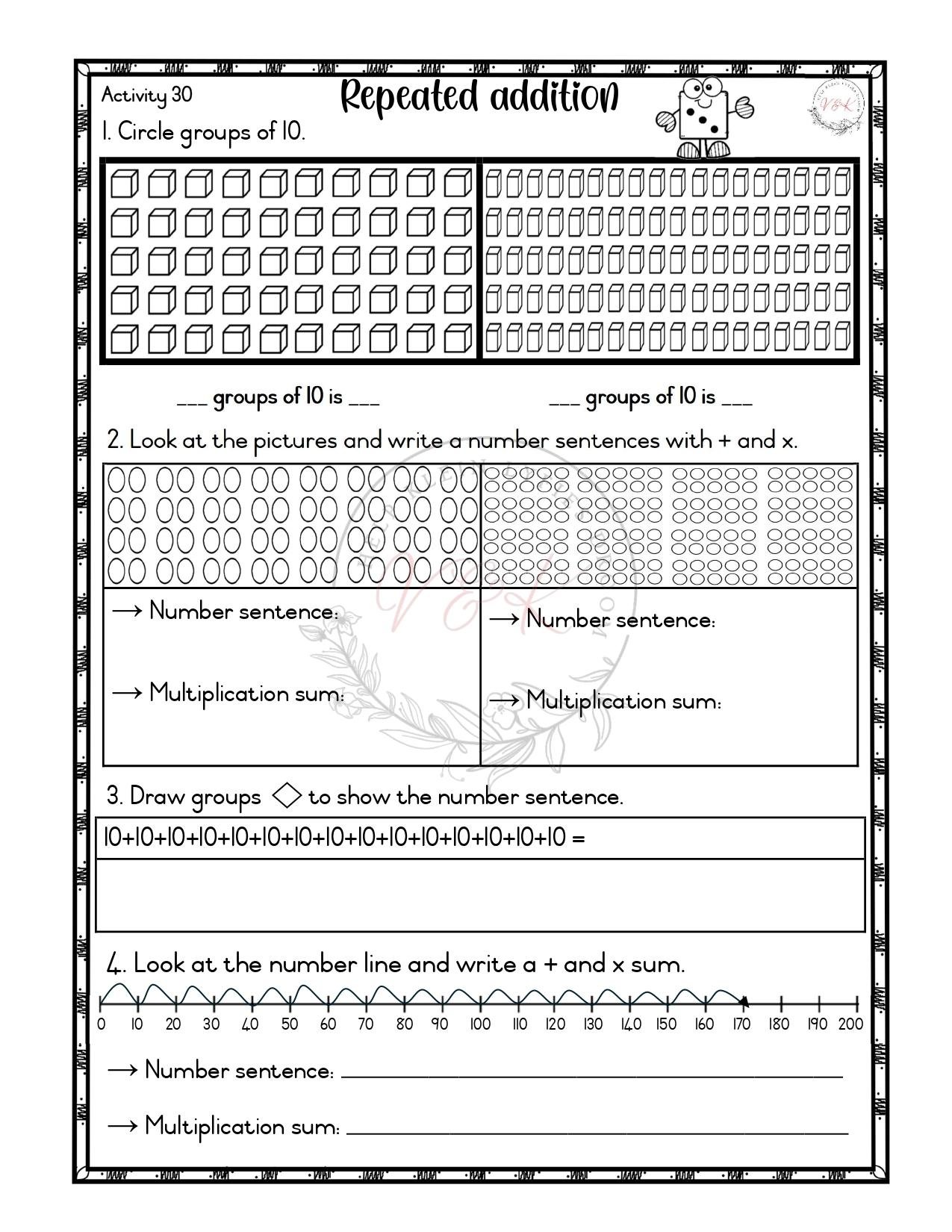 Grade 3 Mathematics Activity Book - Term 1 2025 - Image 7
