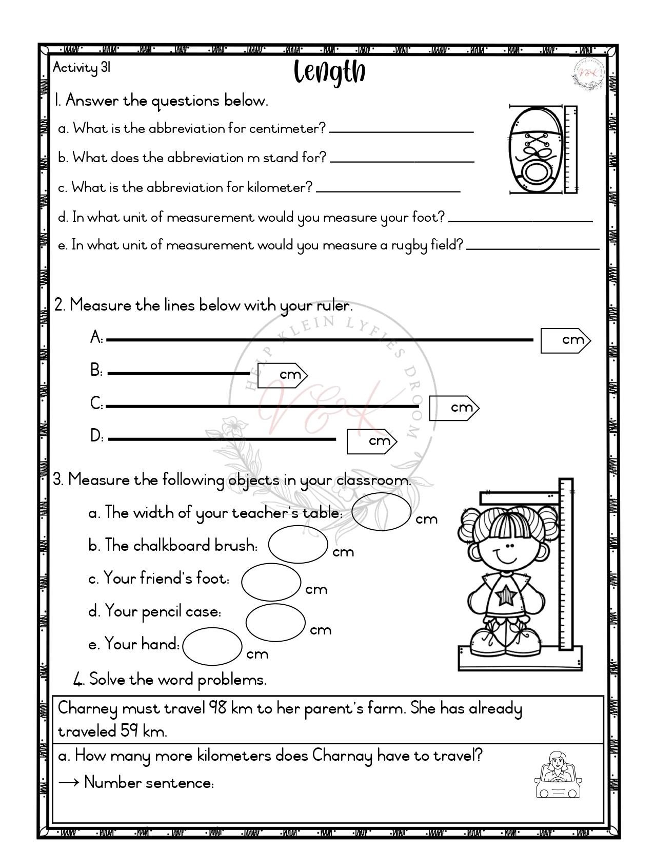 Grade 3 Mathematics Activity Book - Term 1 2025 - Image 8