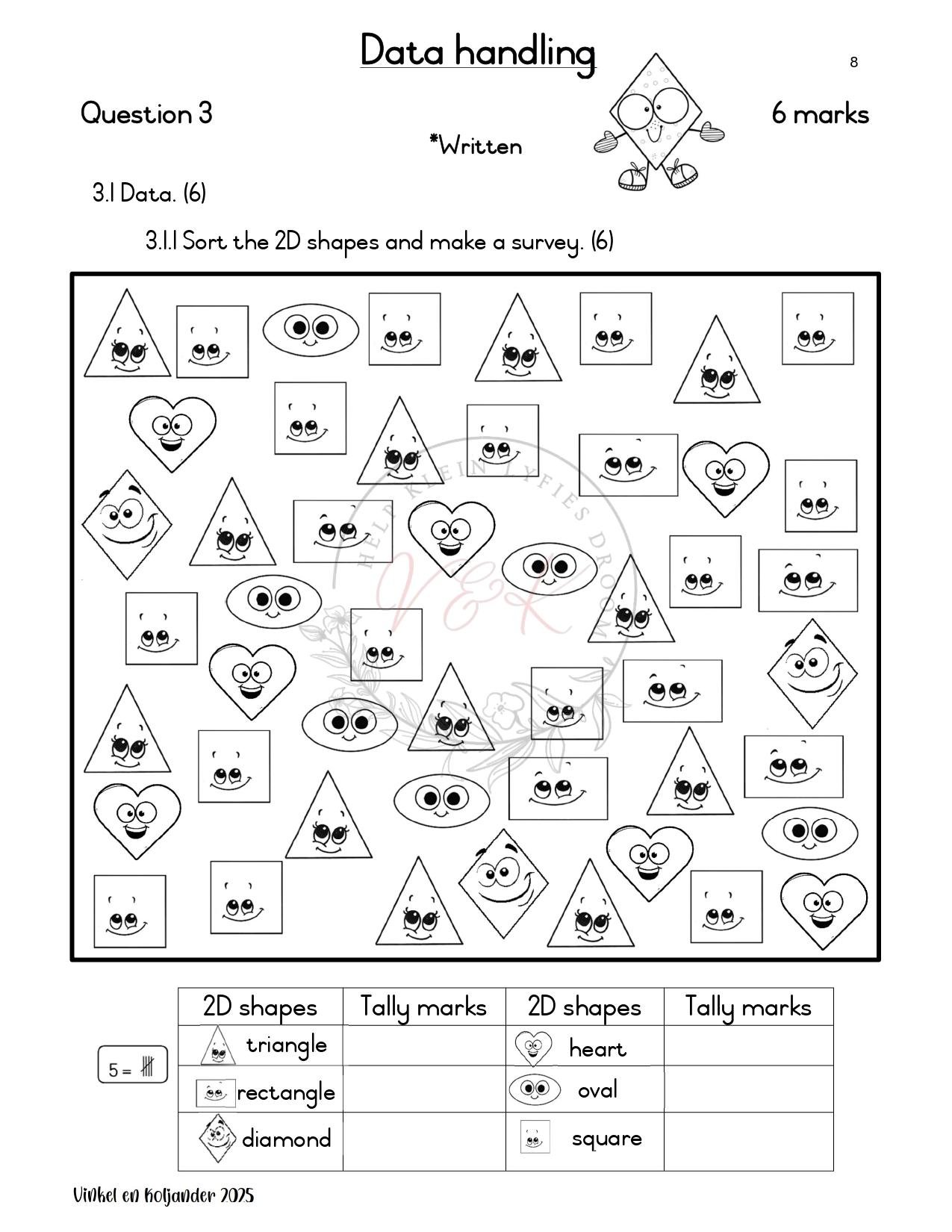Grade 3 Mathamatics Formal Assessment Task - Term 1 2025 - Image 5