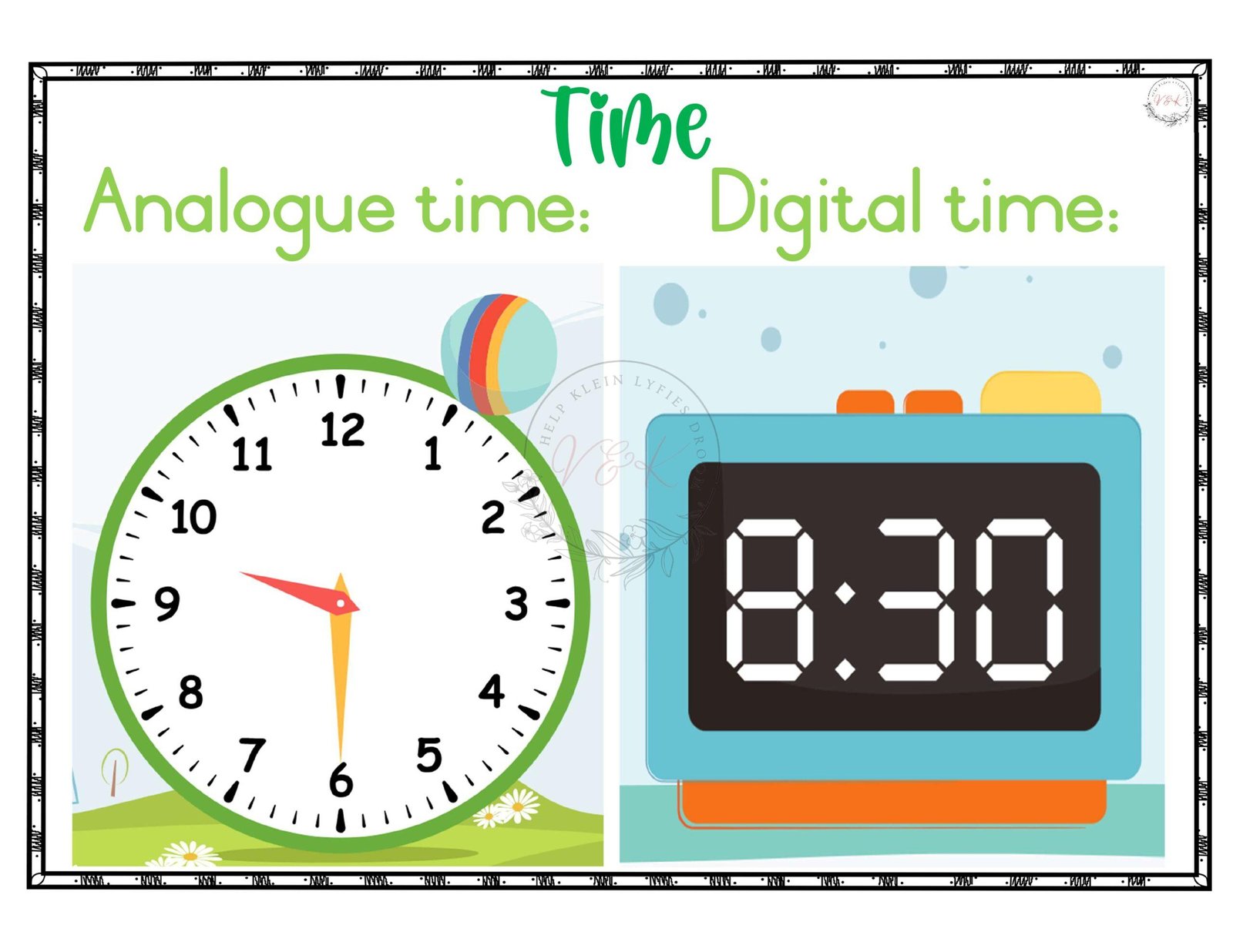 Grade 3 Mathematics Posters - Term 1 2025 - Image 7