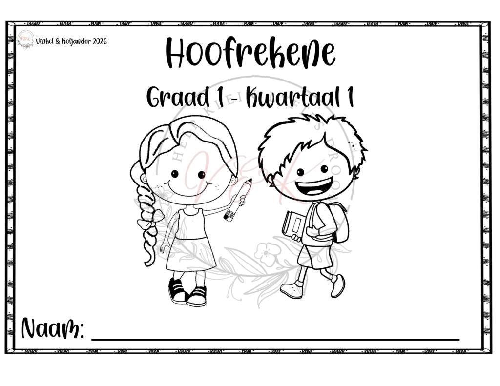 Graad 1 Hoofrekene - Kwartaal 1 2026