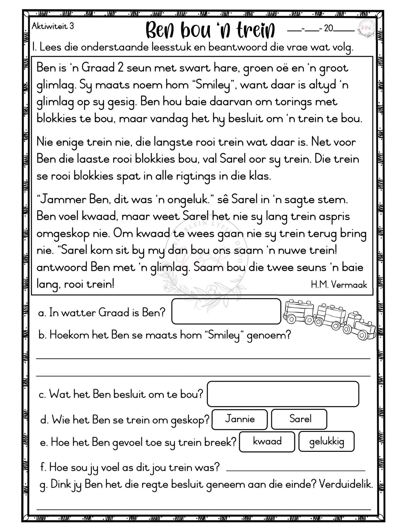 Graad 2 Afrikaans Huistaal Aktiwiteitsboek - Kwartaal 1 2026 - Image 2