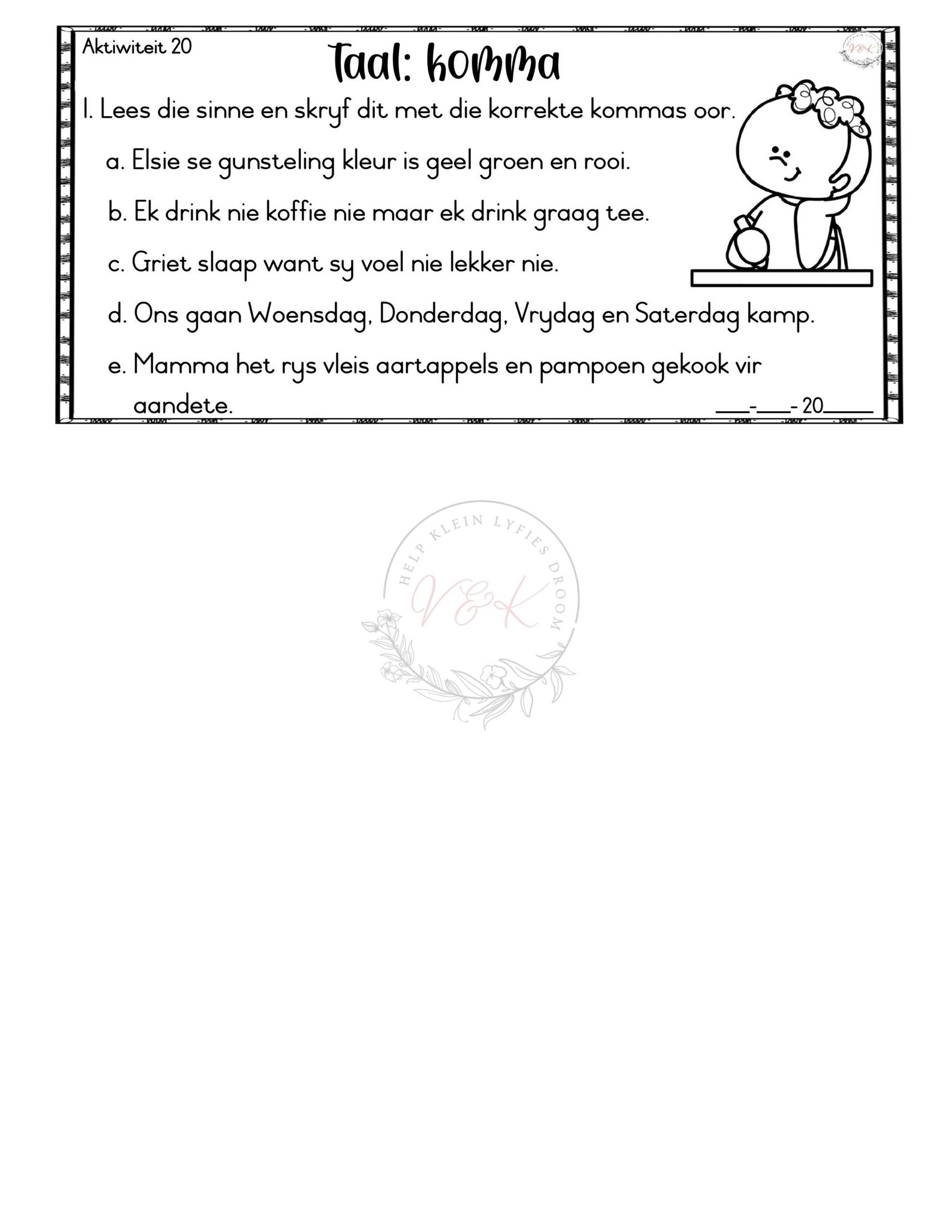 Graad 2 Afrikaans Huistaal Aktiwiteitsboek - Kwartaal 1 2026 - Image 4