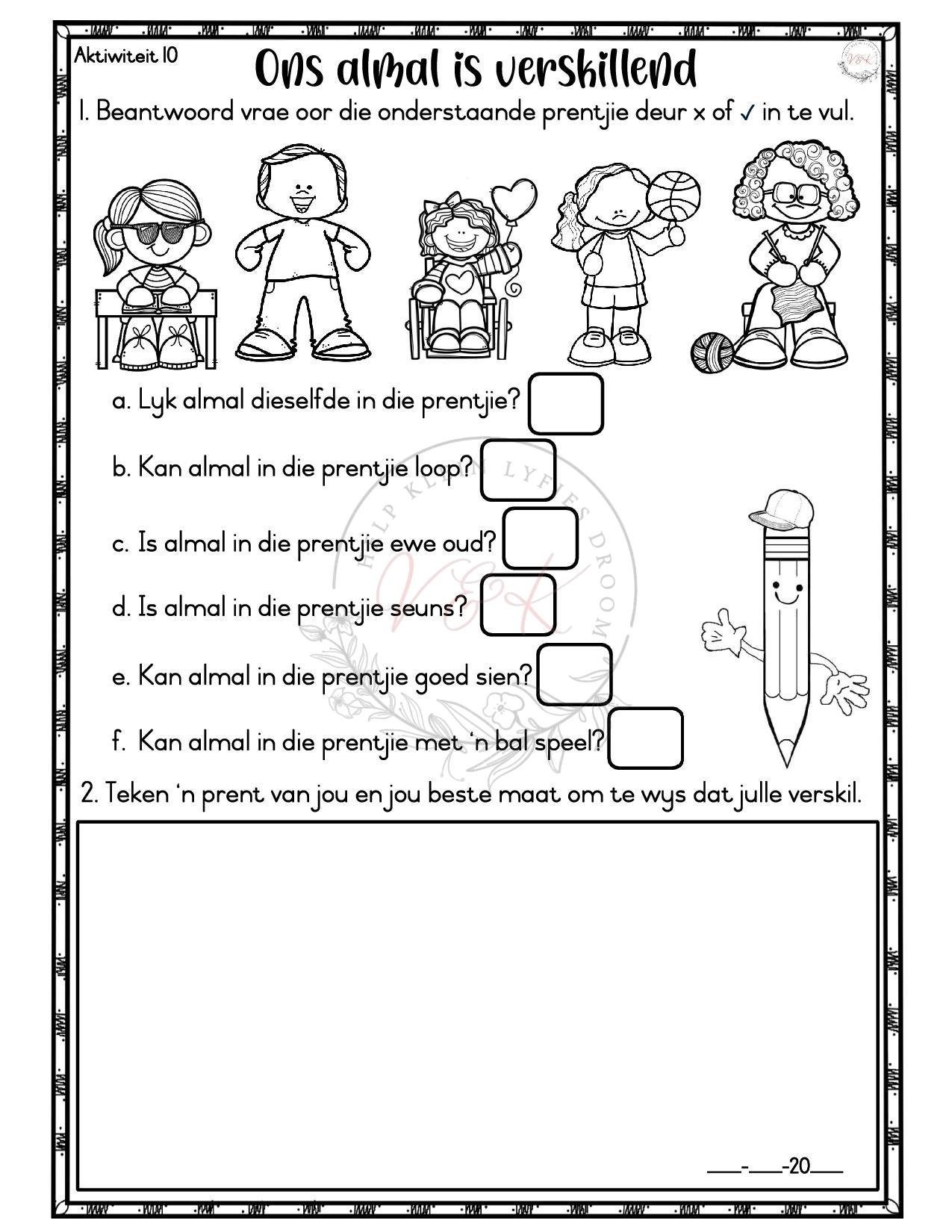 Graad 2 Lewensvaardigheid Lesbeplannings Pakket - Kwartaal 1 2026 - Image 6