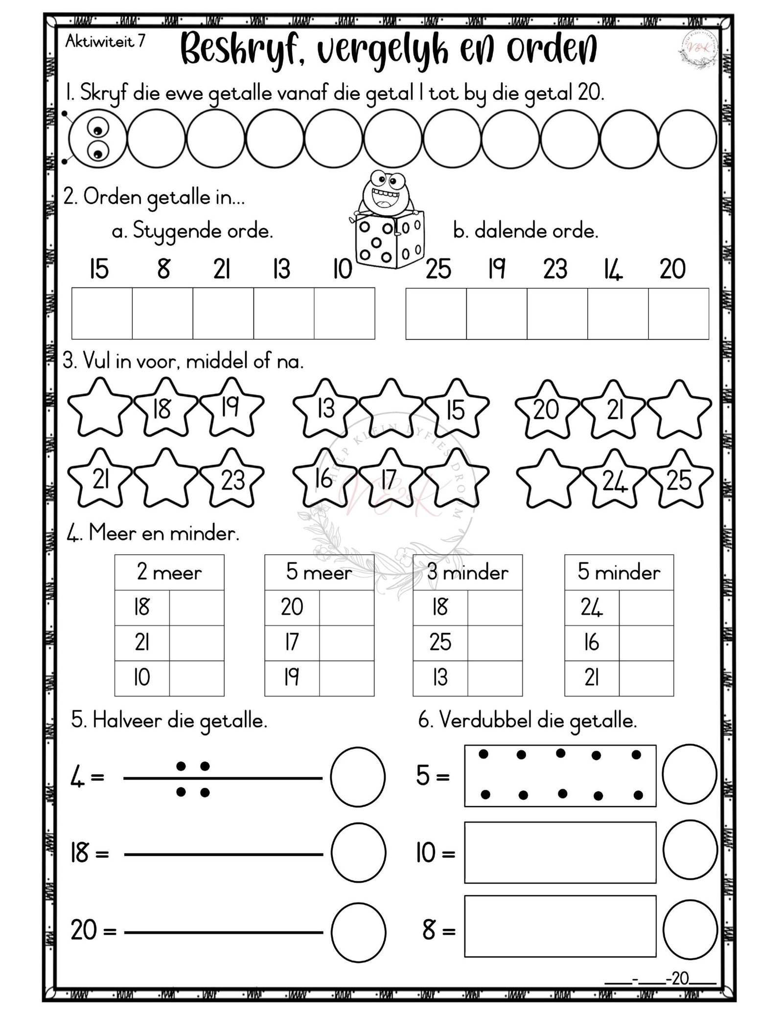 Graad 2 Wiskunde Lesbeplanning Pakket - Kwartaal 1 2026 - Image 3