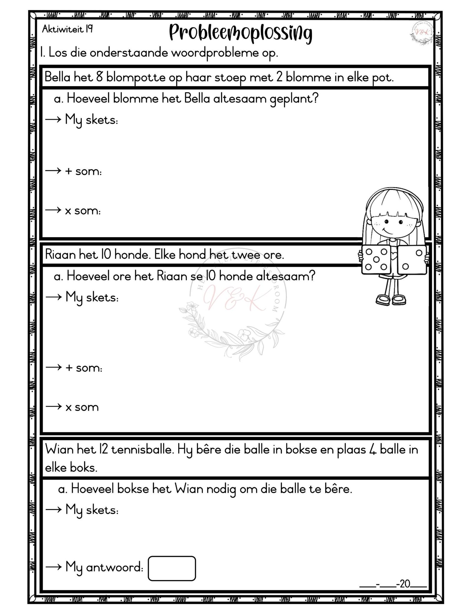 Graad 2 Wiskunde Lesbeplanning Pakket - Kwartaal 1 2026 - Image 5