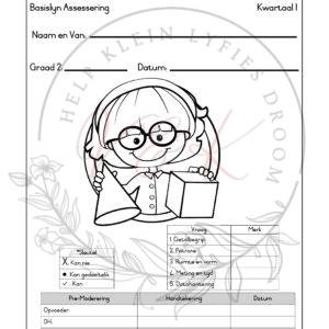 Graad 2 Wiskunde Basislyn Assessering - Kwartaal 1 2026