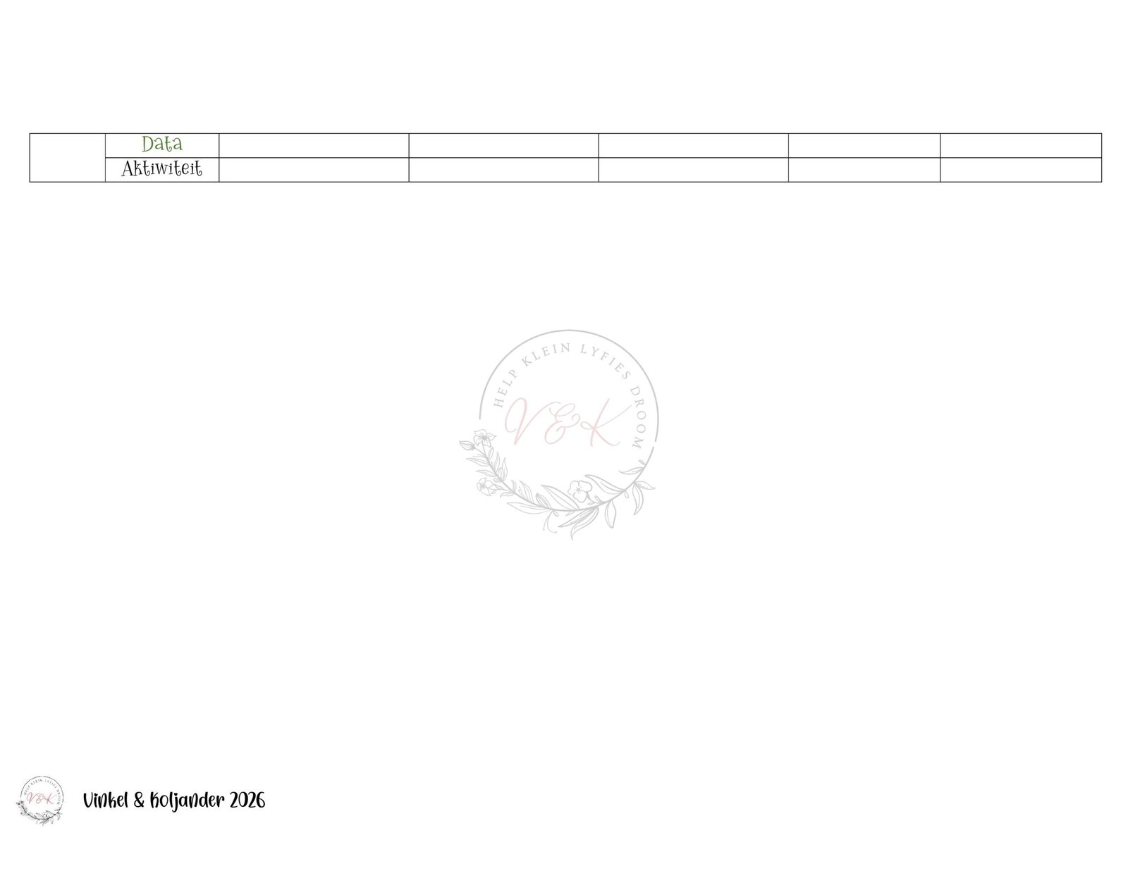 Graad 2 Wiskunde Lesbeplanning Pakket - Kwartaal 1 2026 - Image 13