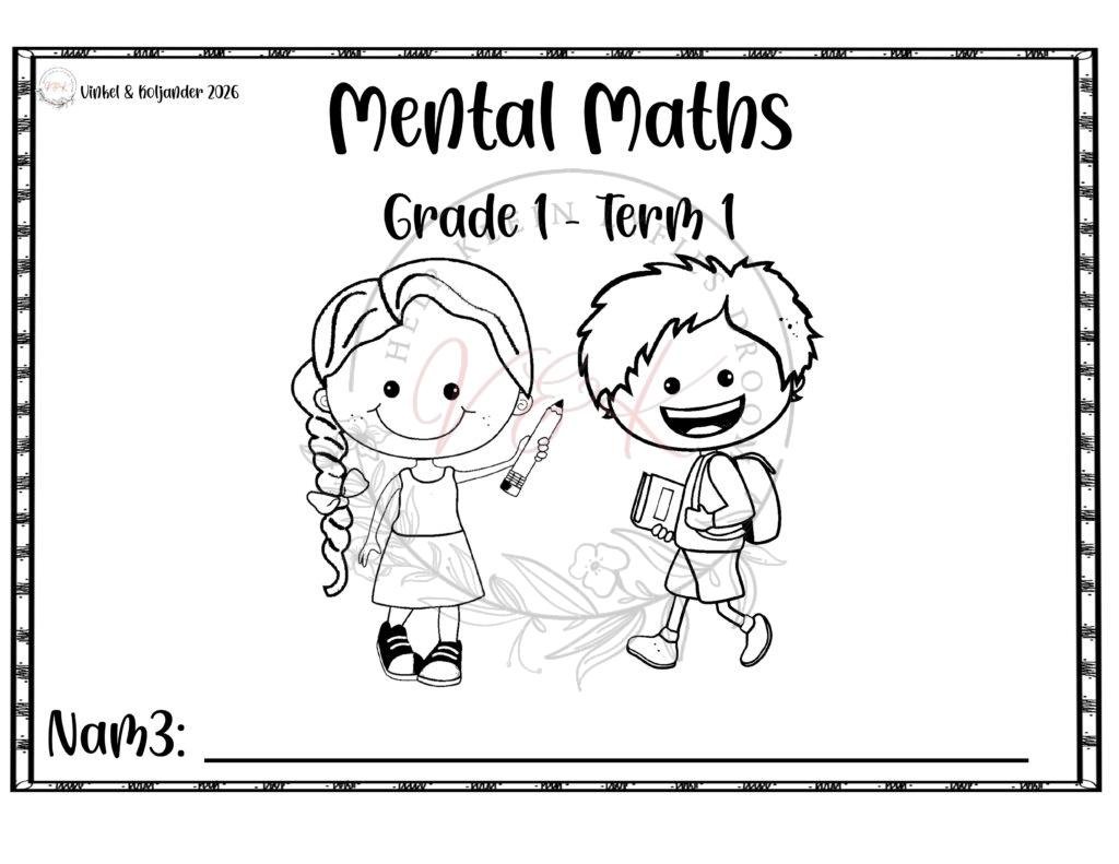 Grade 1 Mental Maths - Term 1 2026