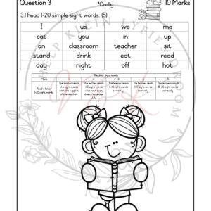 Grade 2 English First Additional Language Baseline Assessment - Term 1 2026 