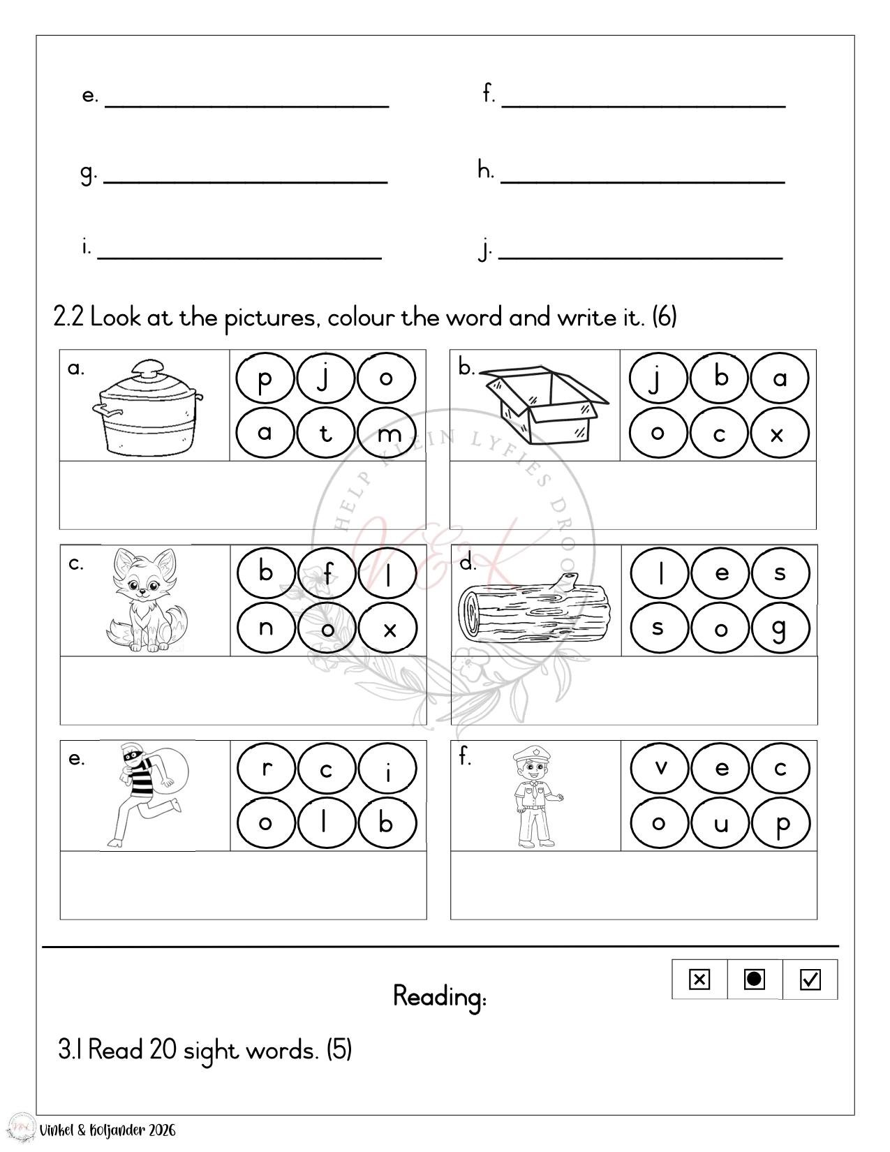 Grade 2 English First Additional Language Lesson Planning Package - Term 1 2026 - Image 17