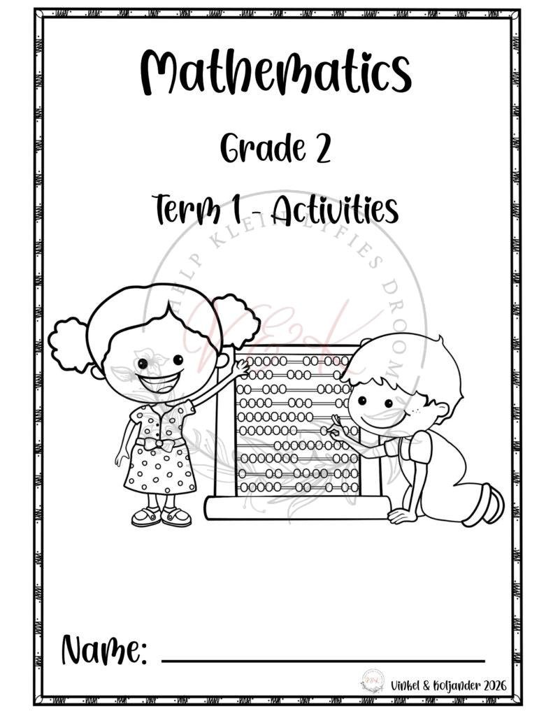 Grade 2 Mathematics Activity Book - Term 1 2026