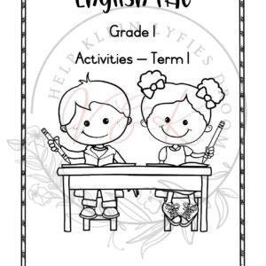 Grade 1 English First Additional Activity book - Term 1 2026