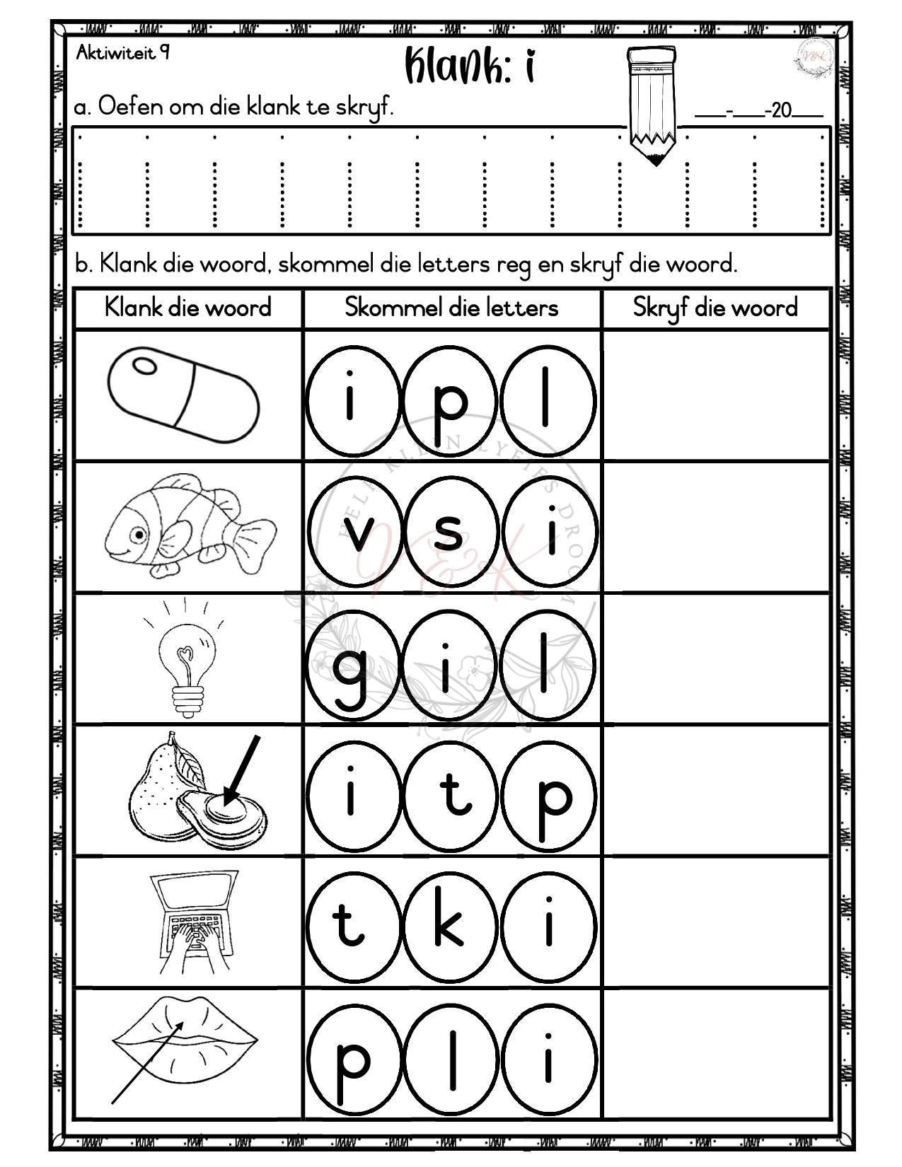 Graad 1 Afrikaans Huistaal Lesbeplannings Pakket - Kwartaal 1 2026 - Image 8