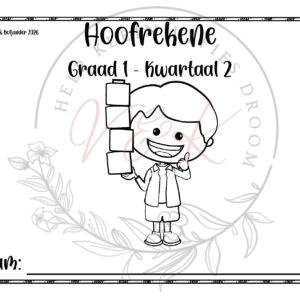 Graad 1 Wiksunde Hoofrekene - Kwartaal 2 2026