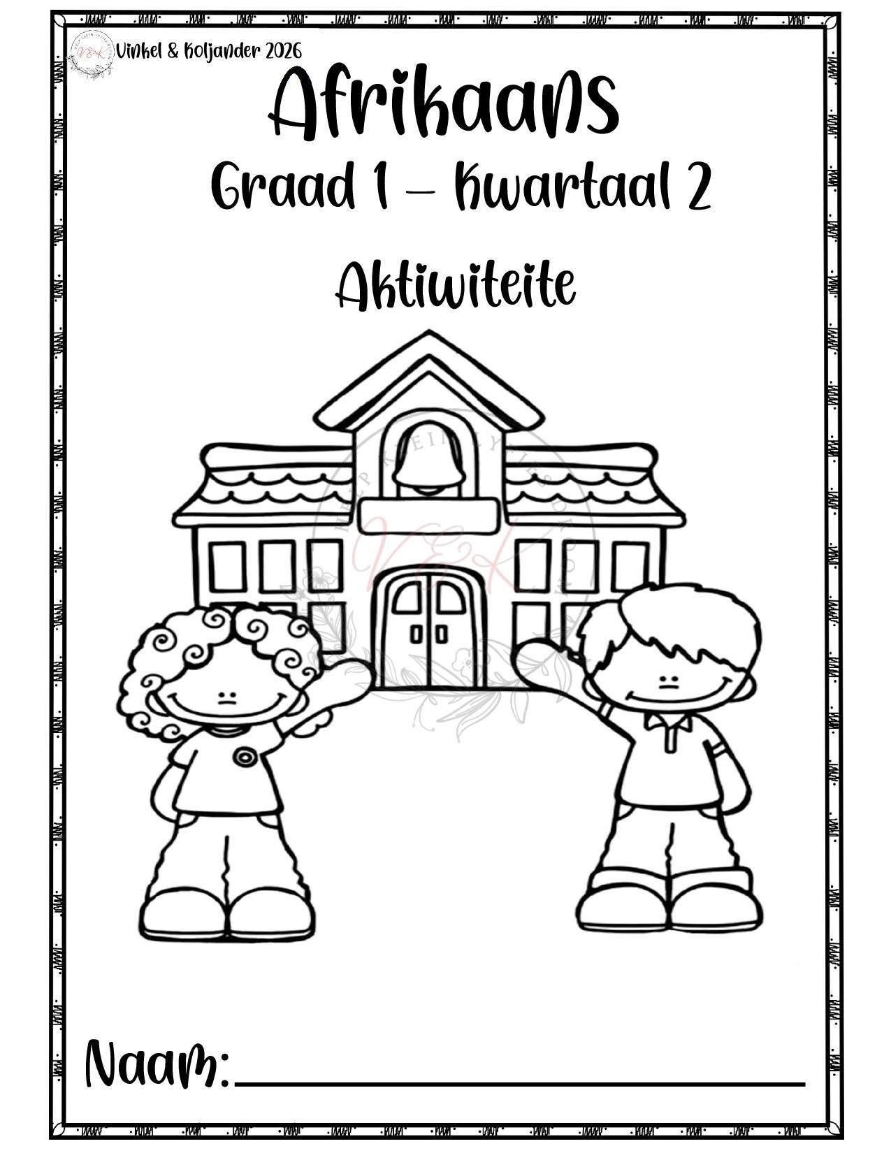Graad 1 Afrikaans Huistaal Lesbeplannings Pakket - Kwartaal 2 2026 - Image 5
