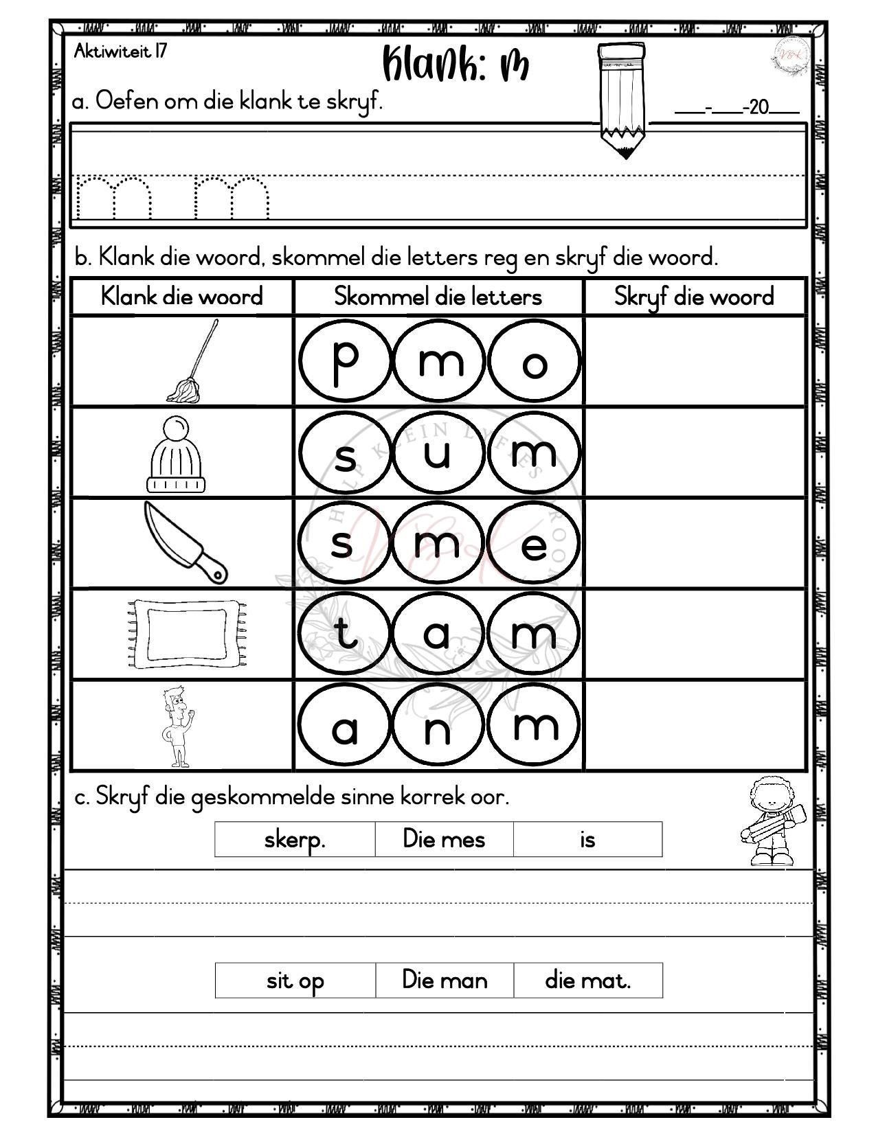 Graad 1 Afrikaans Huistaal Lesbeplannings Pakket - Kwartaal 2 2026 - Image 9