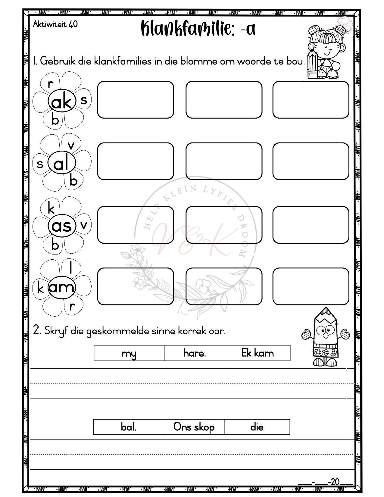 Graad 1 Afrikaans Huistaal Lesbeplannings Pakket - Kwartaal 2 2026 - Image 10