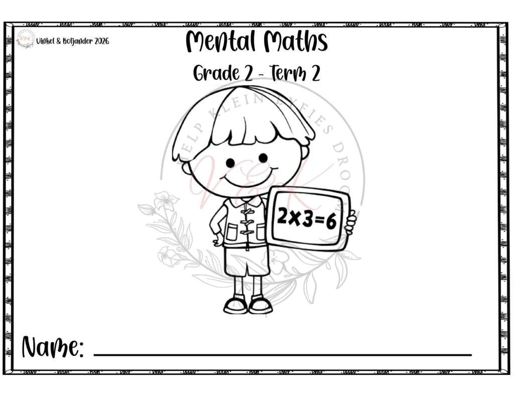 Grade 2 Mathematics Mental Maths - Term 2 2026