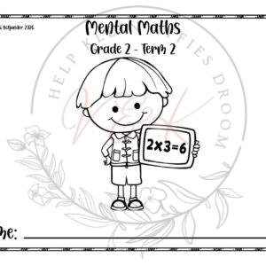 Grade 2 Mathematics Mental Maths - Term 2 2026
