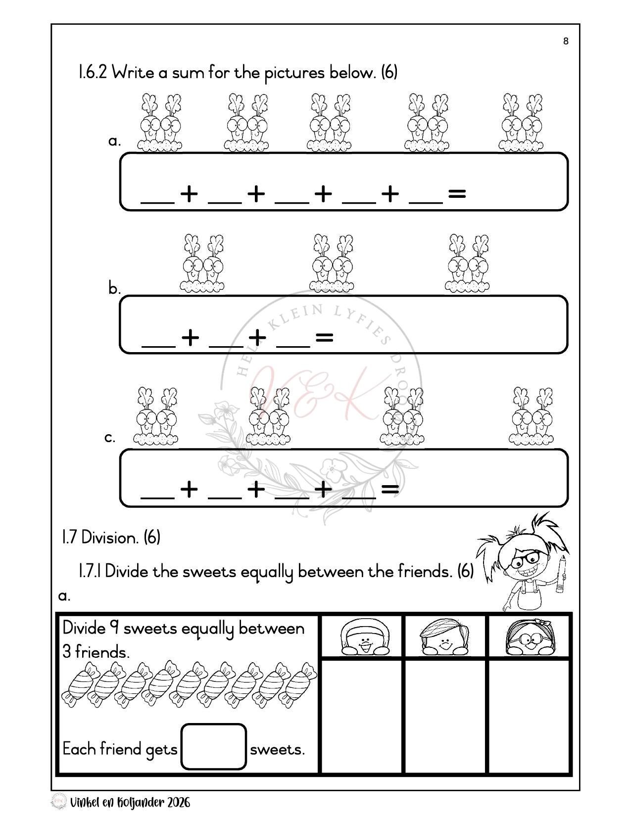 Grade 1 Mathematics Formal Assessment Task - Term 2 2026 - Image 2
