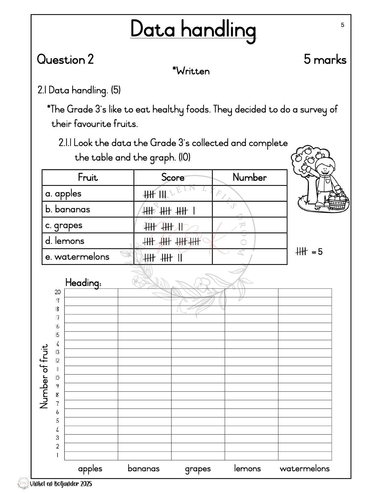 Grade 3 Mathematics Formal Assessment Task - Term 2 2025 - Image 4