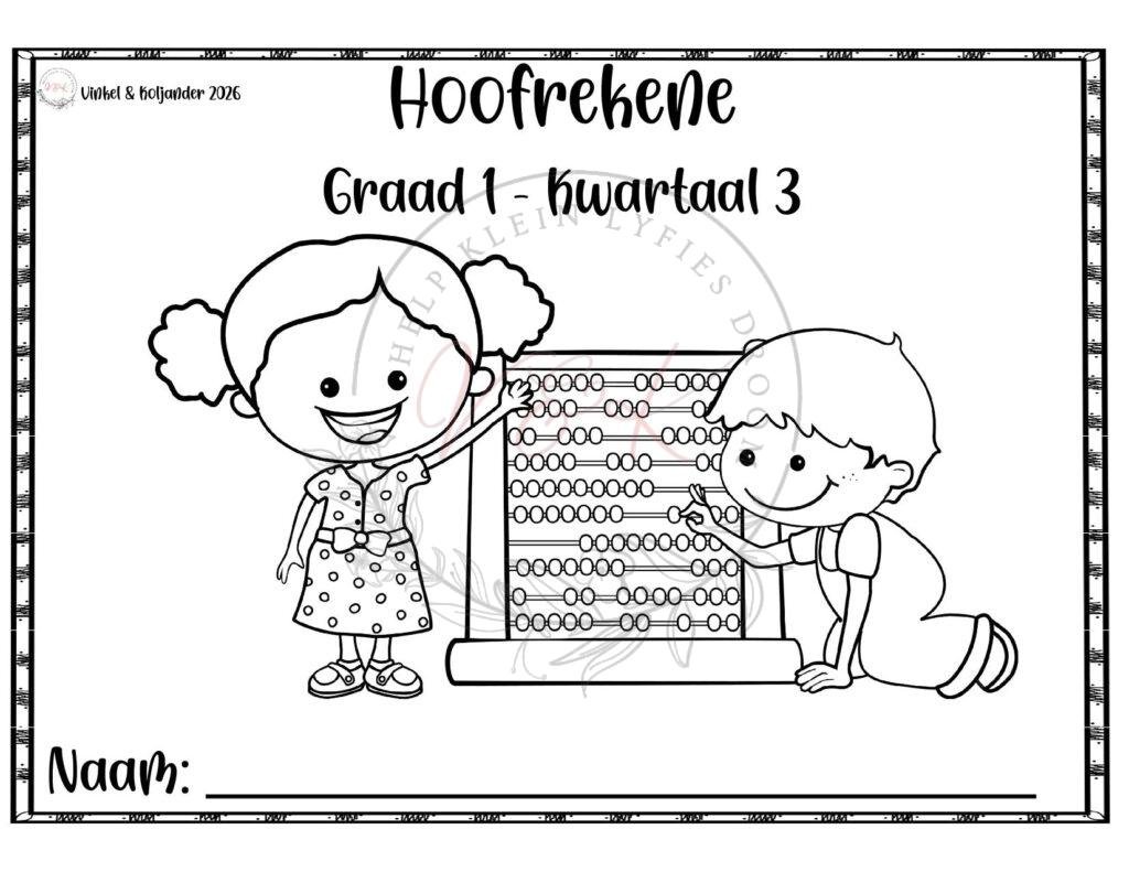 Graad 1 Hoofrekene - Kwartaal 3 2026