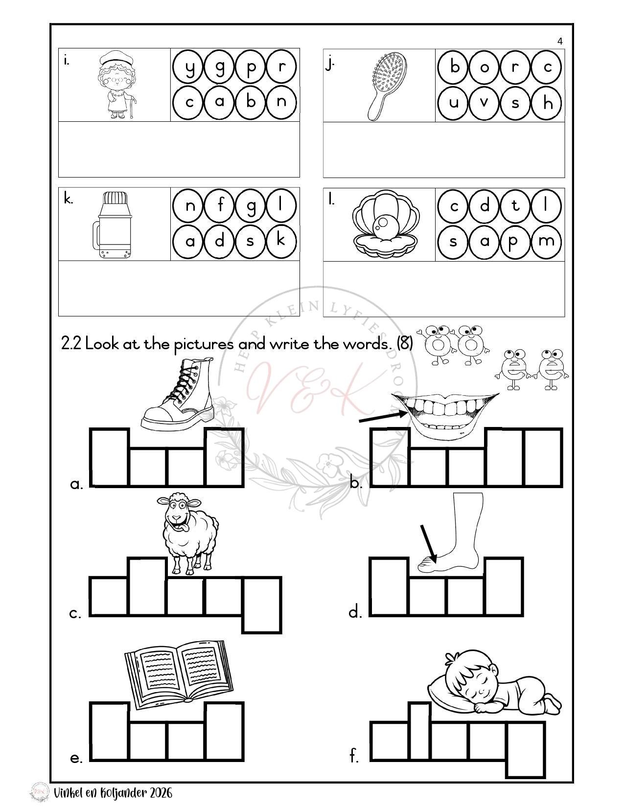 Grade 2 English First Additional Language Formal Assessment Task - Term 4 2026 - Image 2