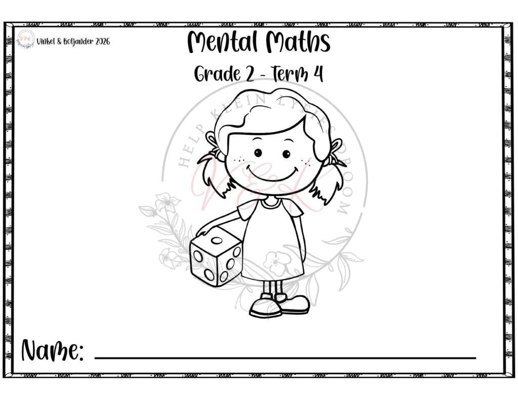 Grade 2 Mental Maths - Term 4 2026